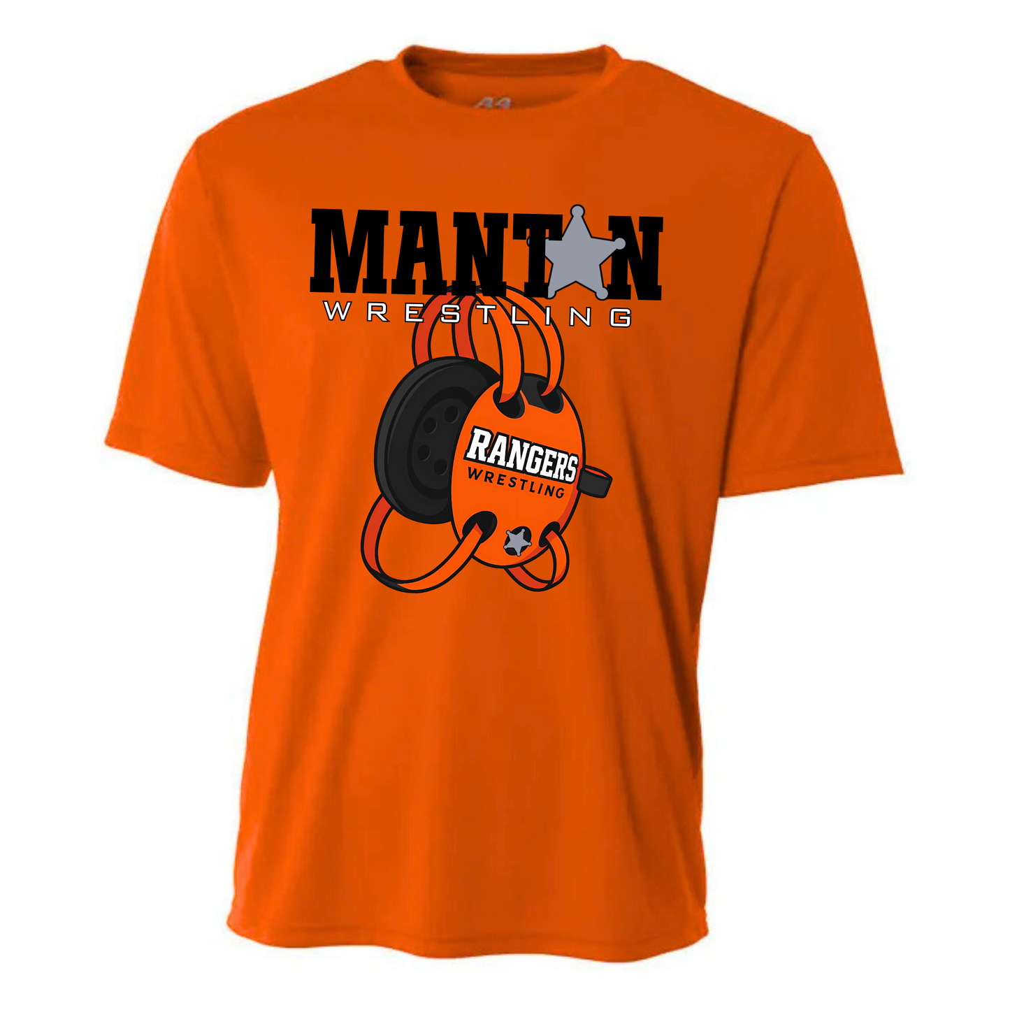 Manton Rangers Wrestling DRI-FIT Cooling Performance T-Shirt