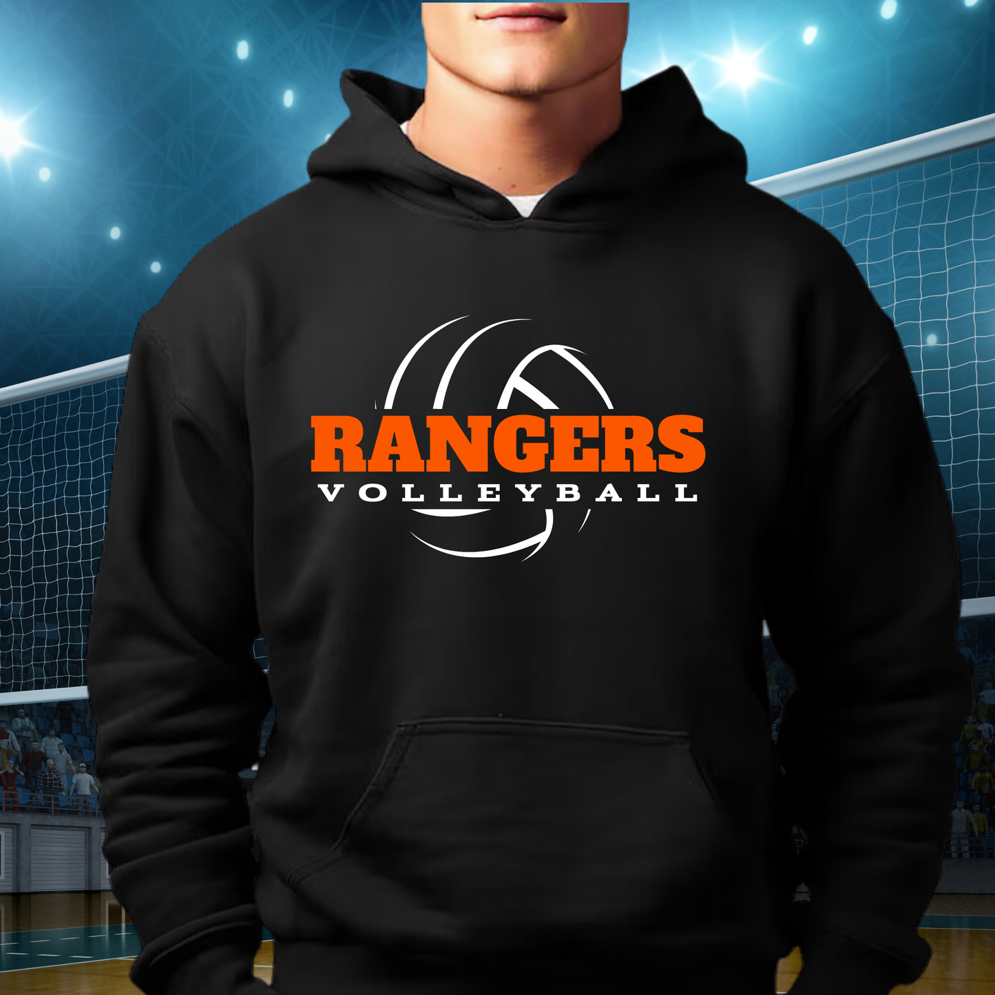 Manton Rangers Volleyball ADULT Hoodie