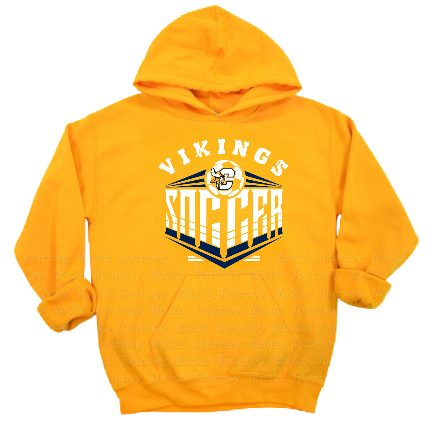 Cadillac Vikings Soccer Unisex YOUTH Hoodie