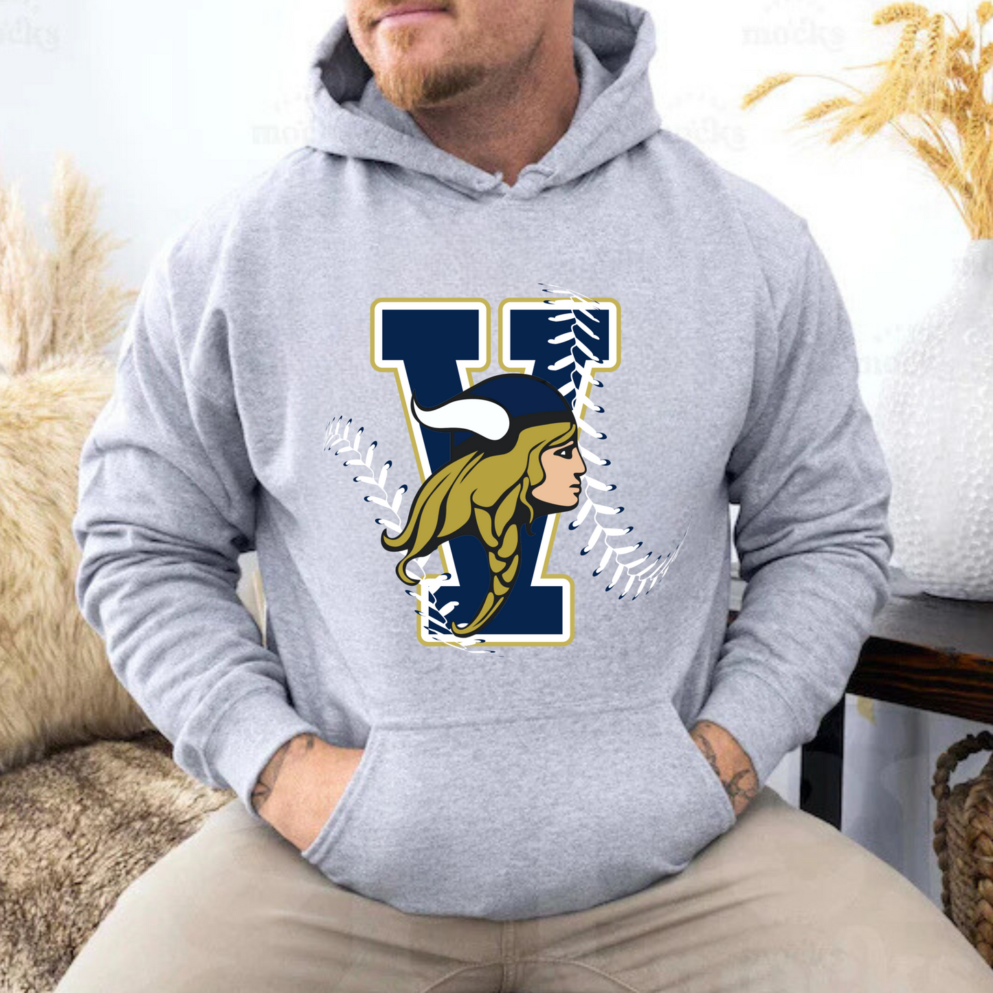 VSA Vikings Softball ADULT Hoodie