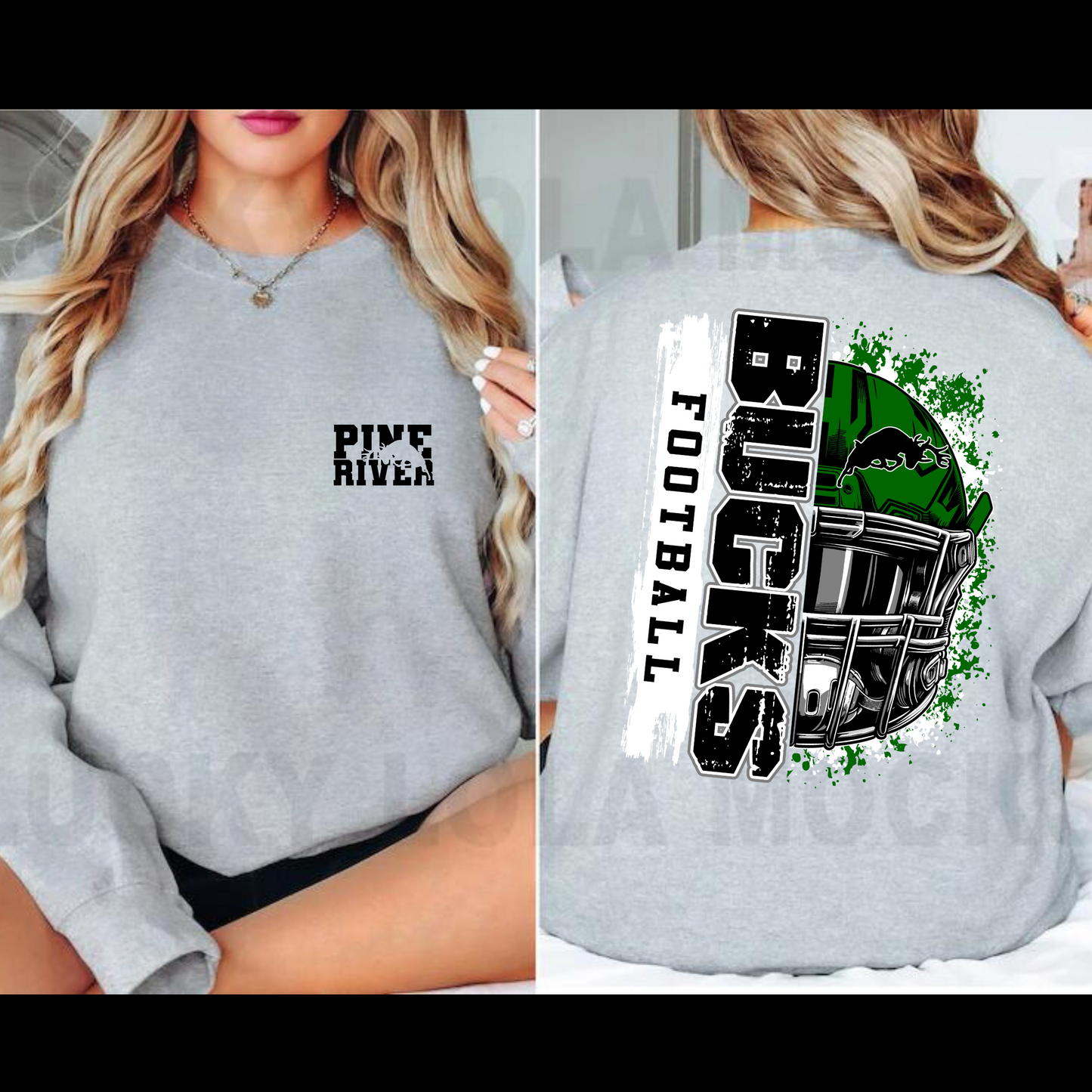 Bucks Football Adult Crewneck Sweatshirt