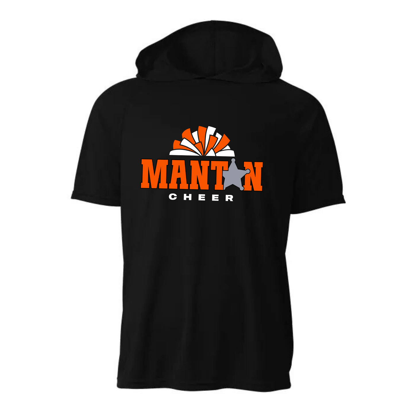 Manton Rangers Cheer DRI-FIT Cooling Performance Hooded T-Shirt