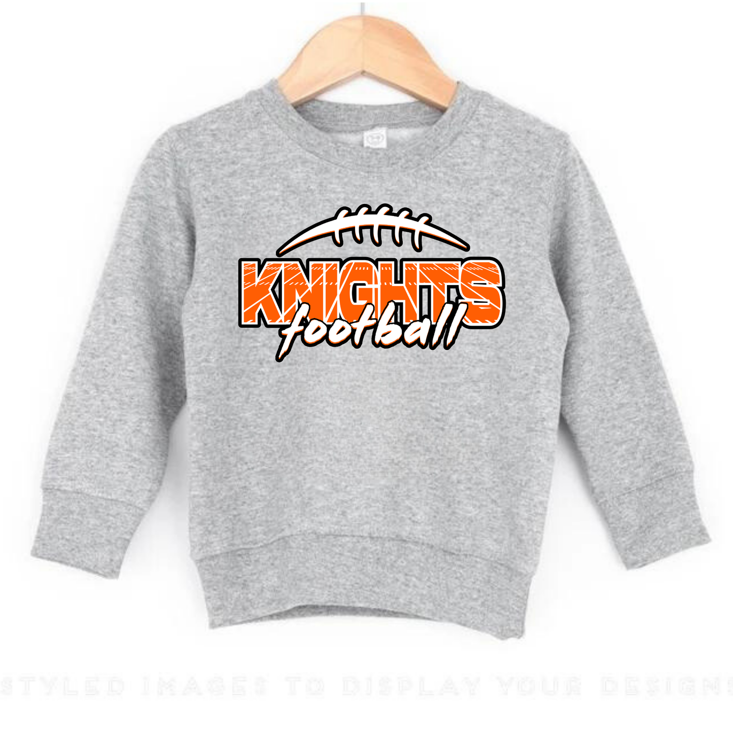 Knights Junior Football YOUTH Crewneck Sweatshirt