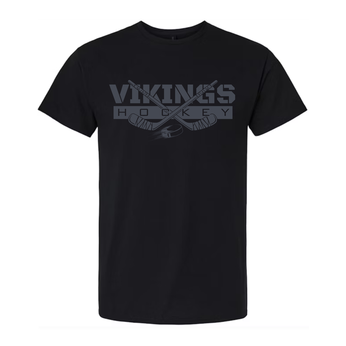 BLACKOUT Cadillac Vikings Hockey UNISEX T-Shirt