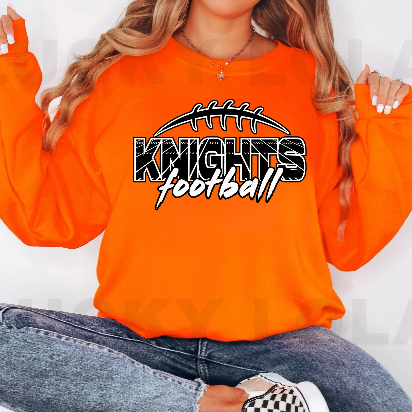 Knights Junior Football ADULT Unisex Crewneck Sweatshirt