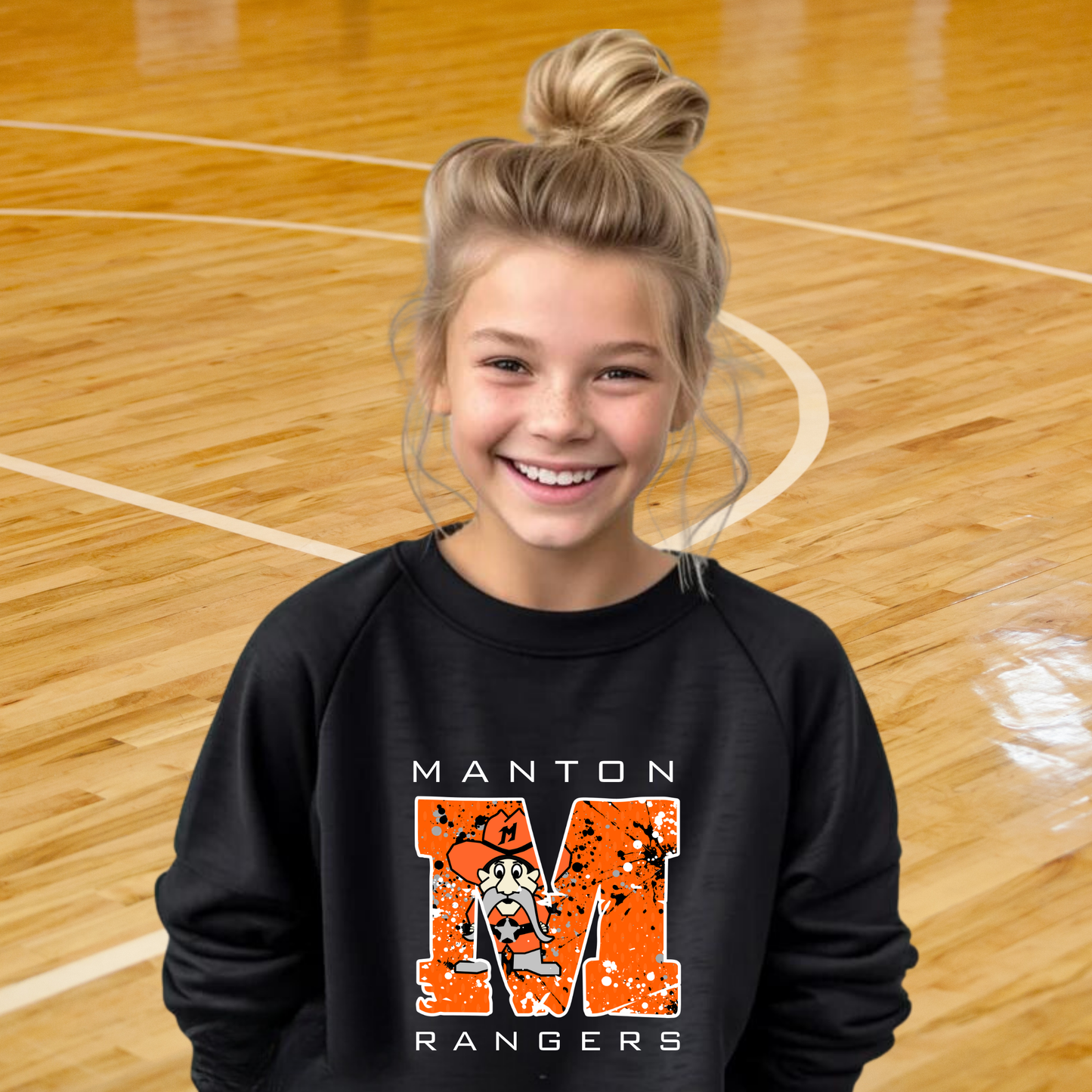 Manton Rangers YOUTH Crewneck Sweatshirt