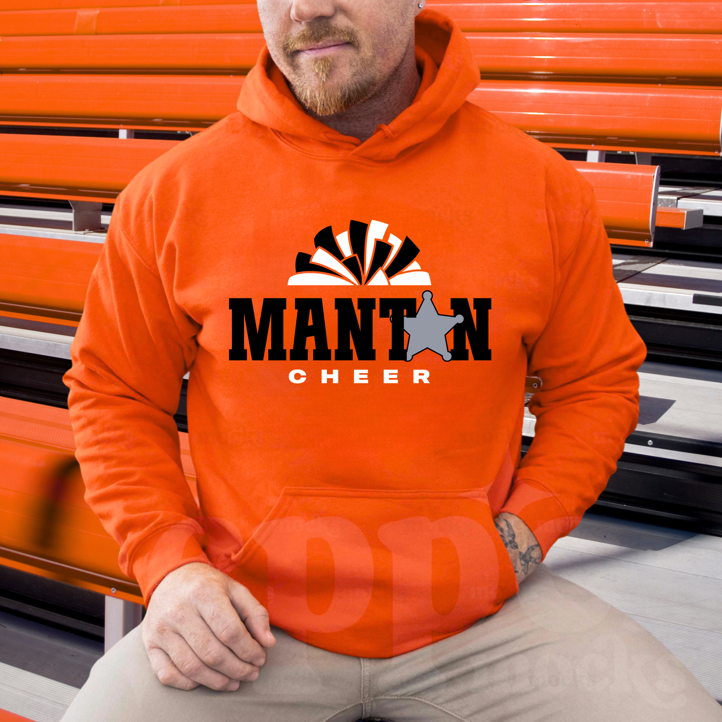 Manton Rangers Cheer ADULT Hoodie