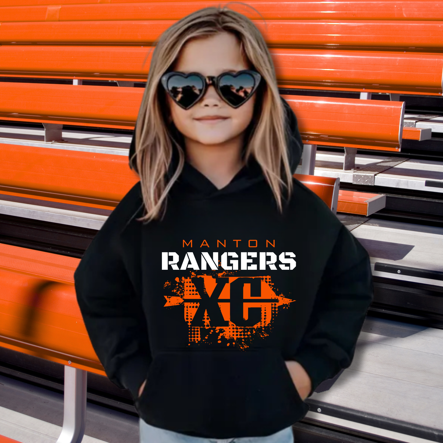 Manton Rangers Cross Country Unisex YOUTH Hoodie