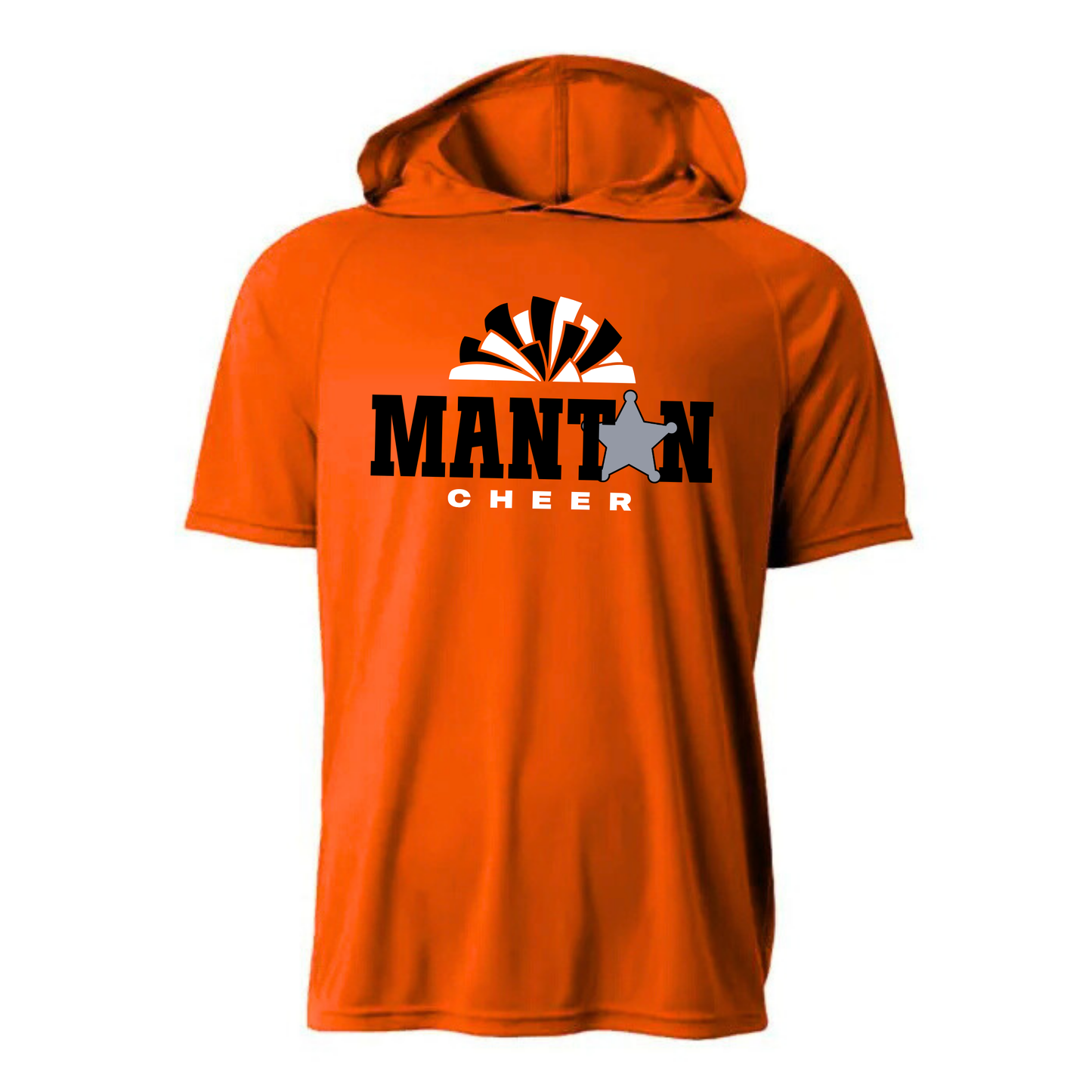 Manton Rangers Cheer DRI-FIT Cooling Performance Hooded T-Shirt