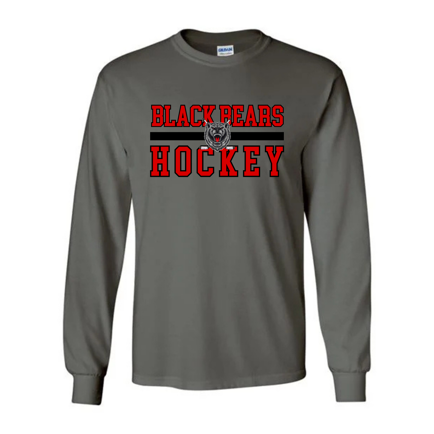 Black Bears Hockey UNISEX Long-Sleeve T-Shirt