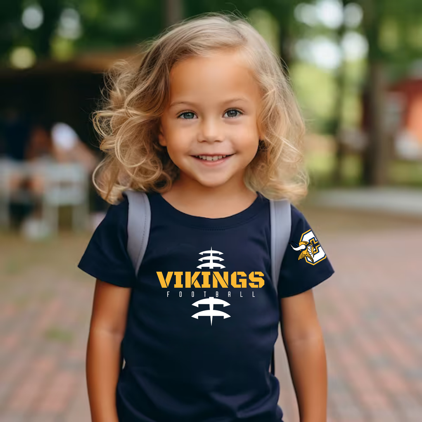 Cadillac Vikings Football Unisex YOUTH T-Shirt