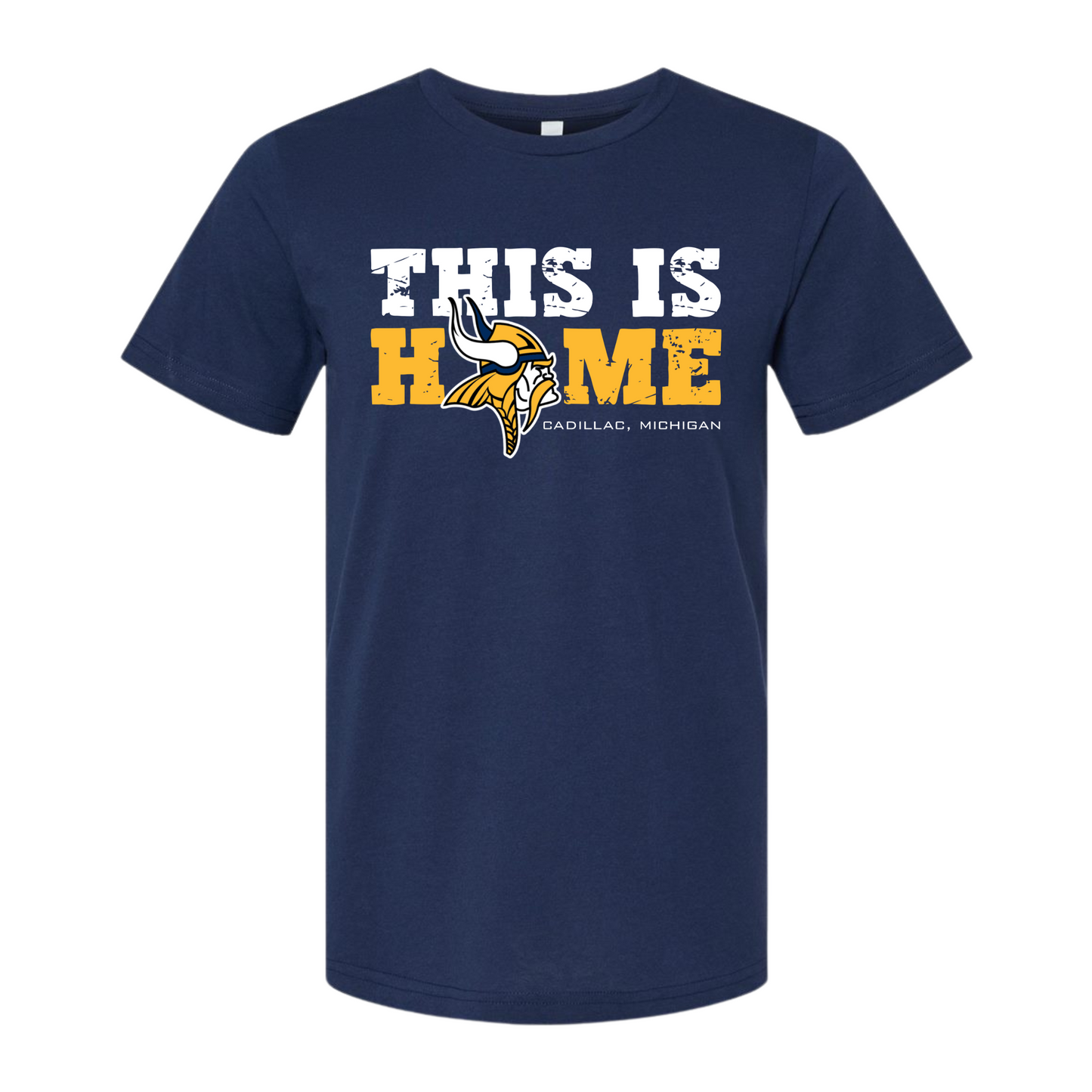 THIS IS HOME Cadillac Vikings Homecoming Unisex YOUTH T-Shirt