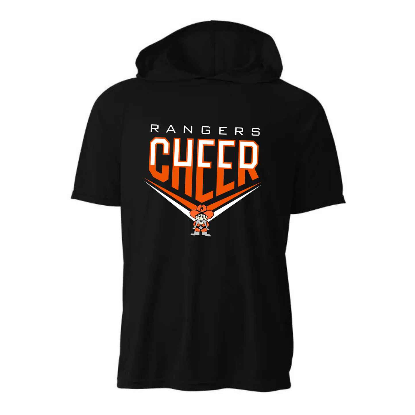 Manton Rangers Cheer DRI-FIT Cooling Performance Hooded T-Shirt