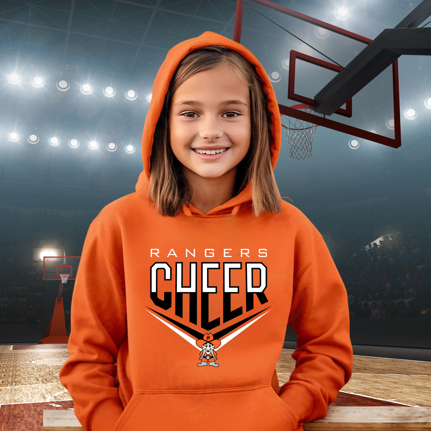 Manton Rangers Cheer Unisex YOUTH Hoodie