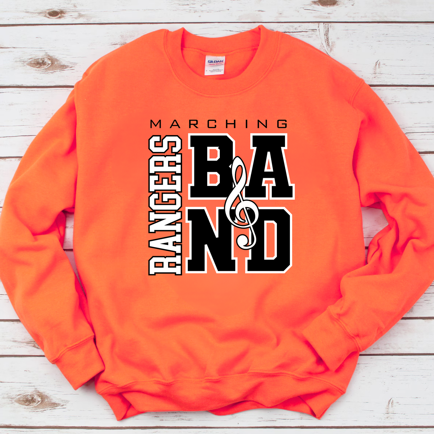 Manton Rangers Marching Band ADULT Unisex Crewneck Sweatshirt