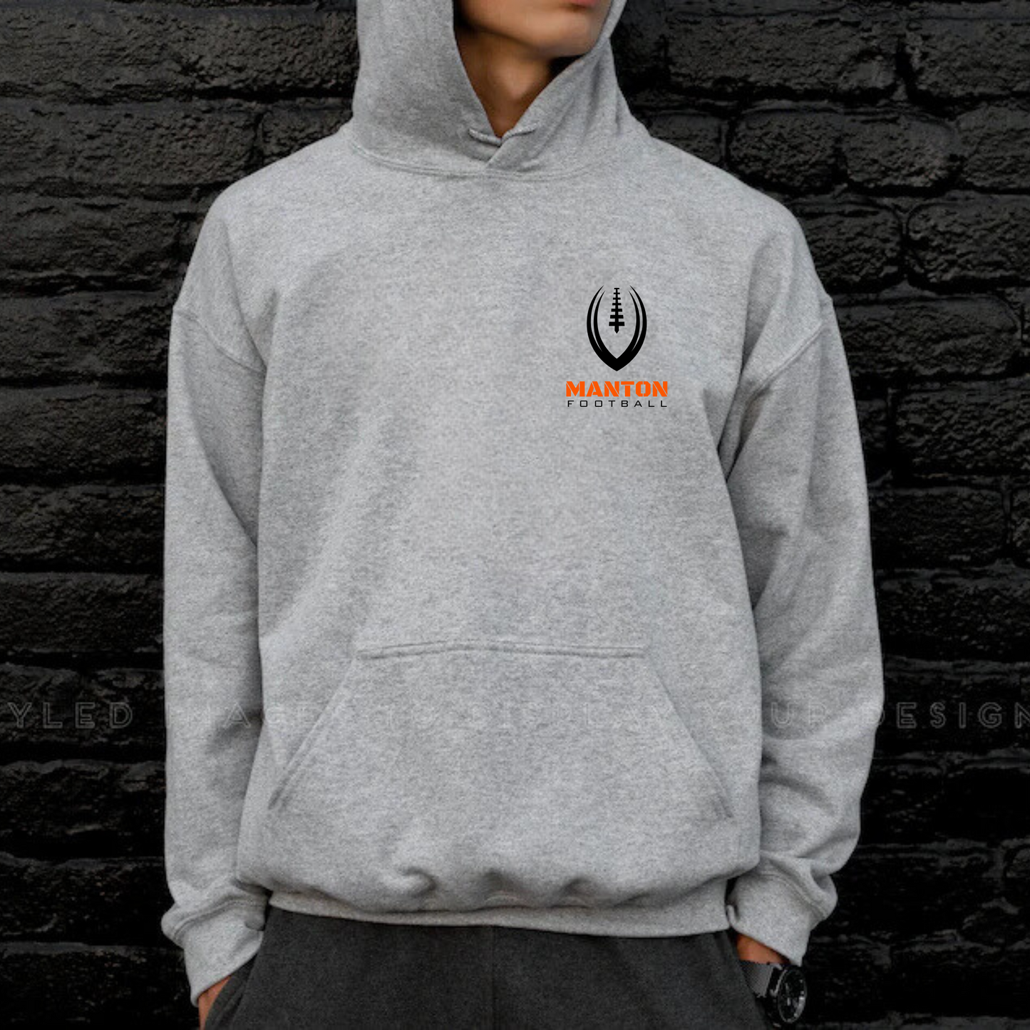 Manton Rangers Football Unisex YOUTH Hoodie