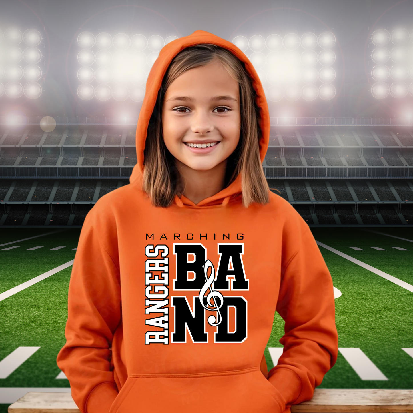 Manton Rangers Marching Band Unisex YOUTH Hoodie