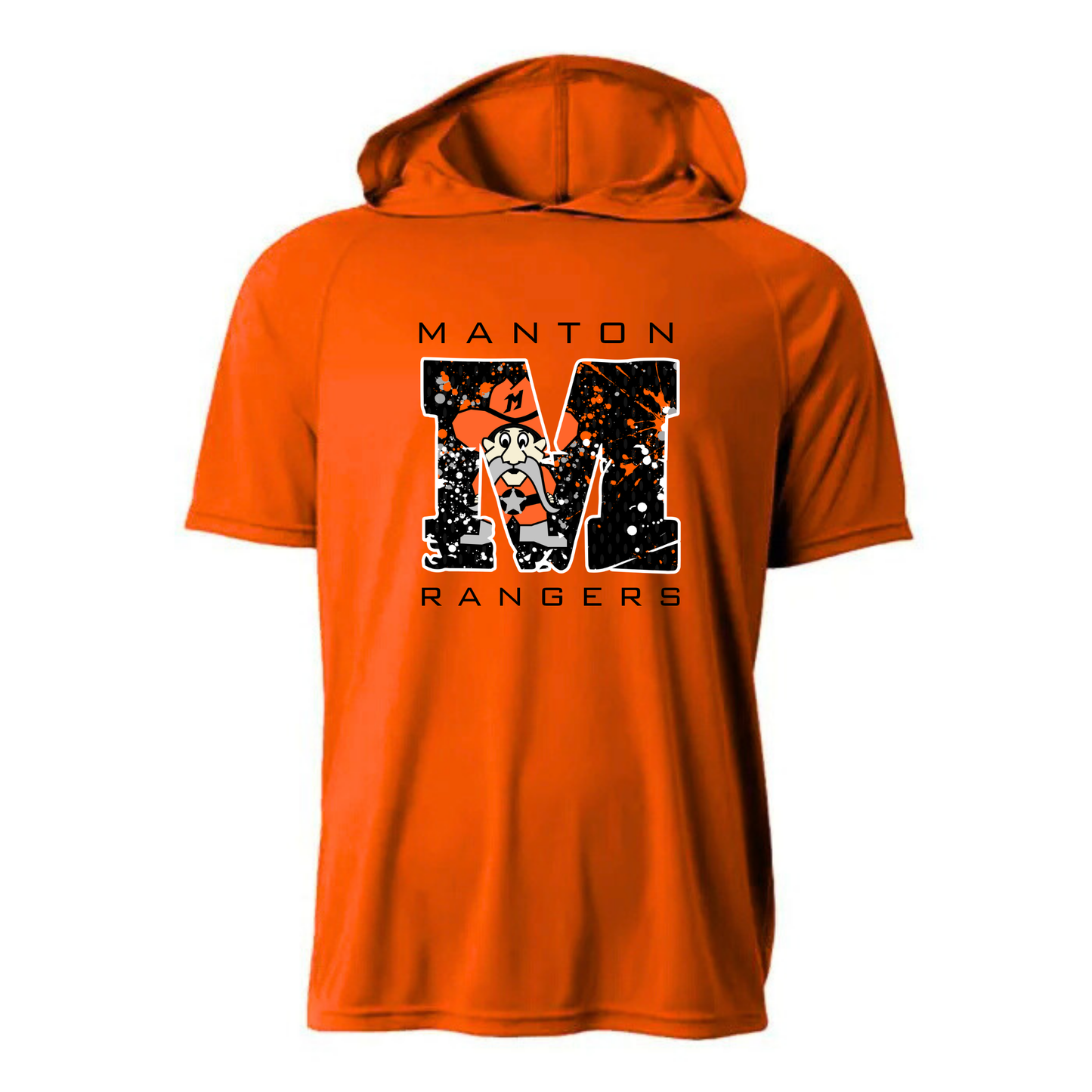 Manton Rangers DRI-FIT Cooling Performance Hooded T-Shirt