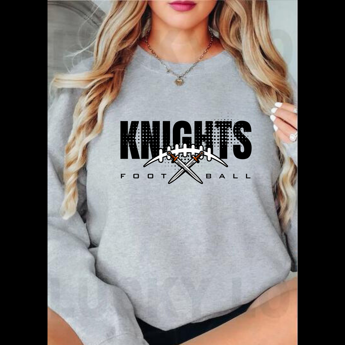Knights Junior Football ADULT Unisex Crewneck Sweatshirt