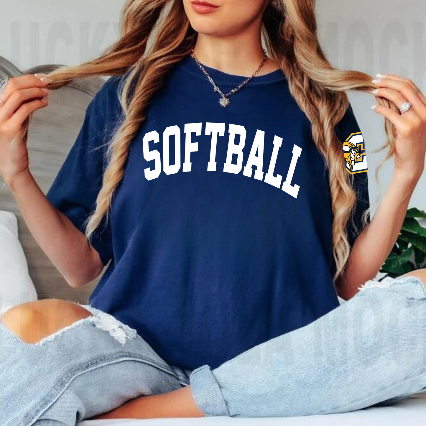 Cadillac Vikings Softball ADULT T-Shirt