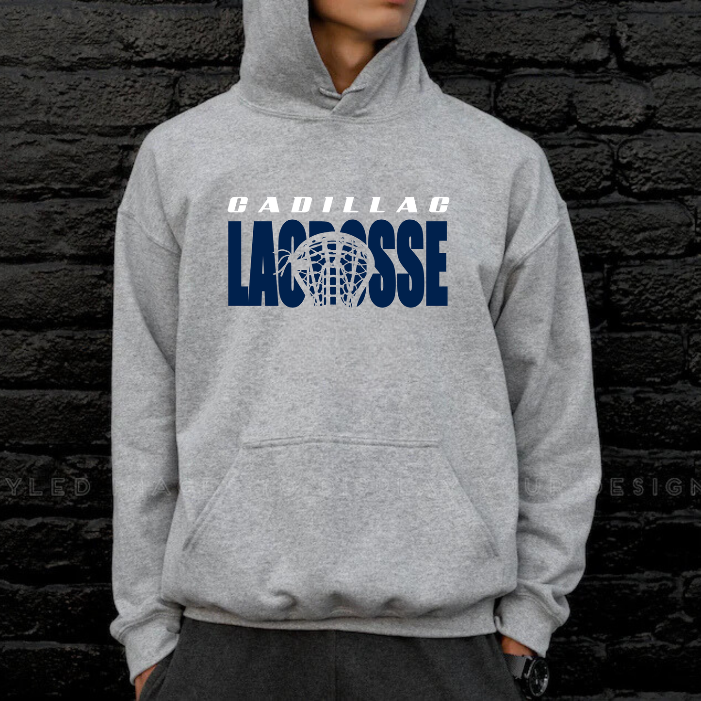 Cadillac Lacrosse ADULT Hoodie