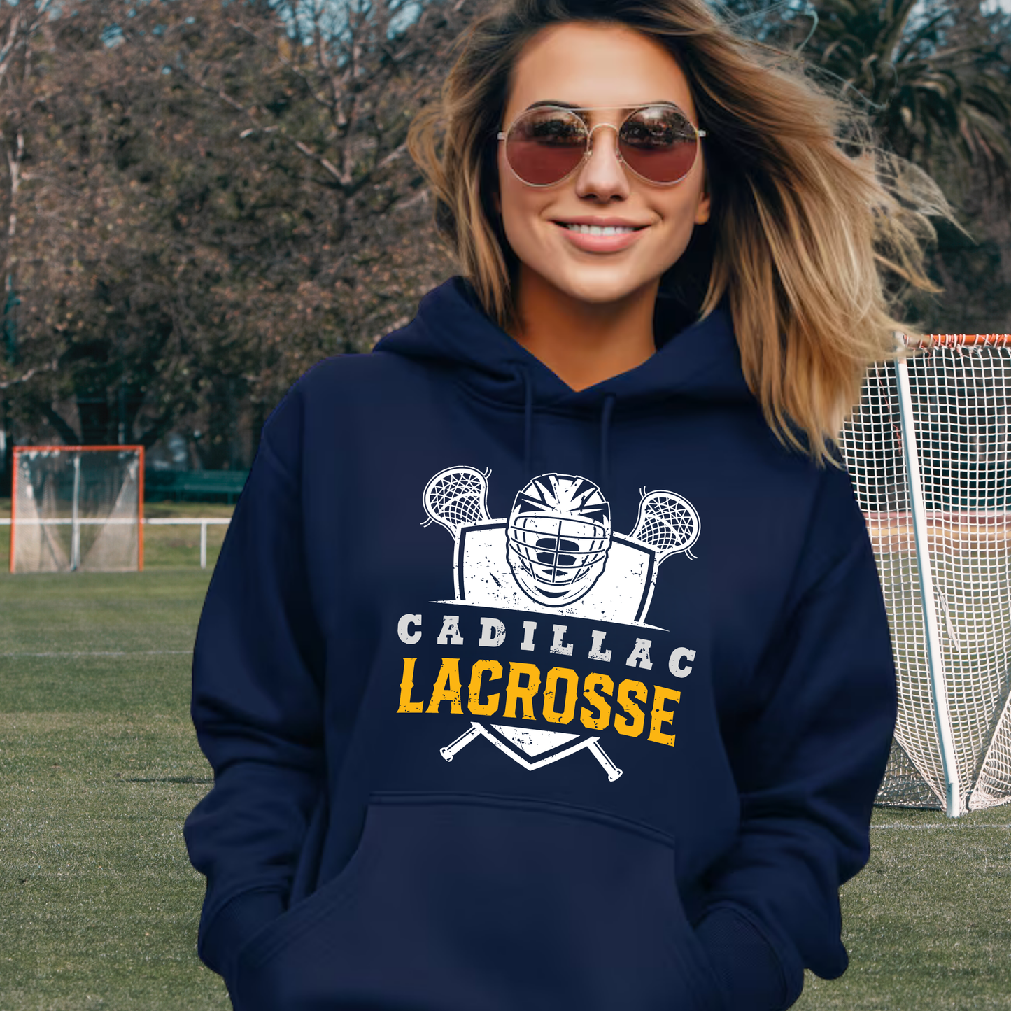 Cadillac Lacrosse ADULT Hoodie