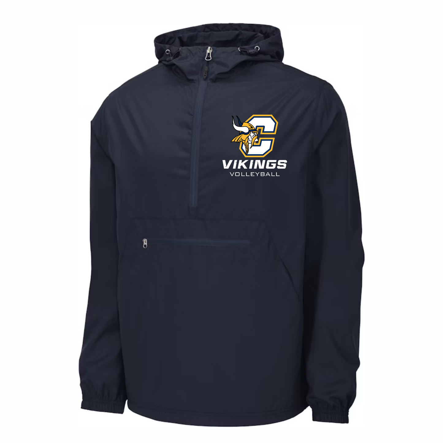 Cadillac Vikings Volleyball Light-weight Windbreaker Rain Jacket