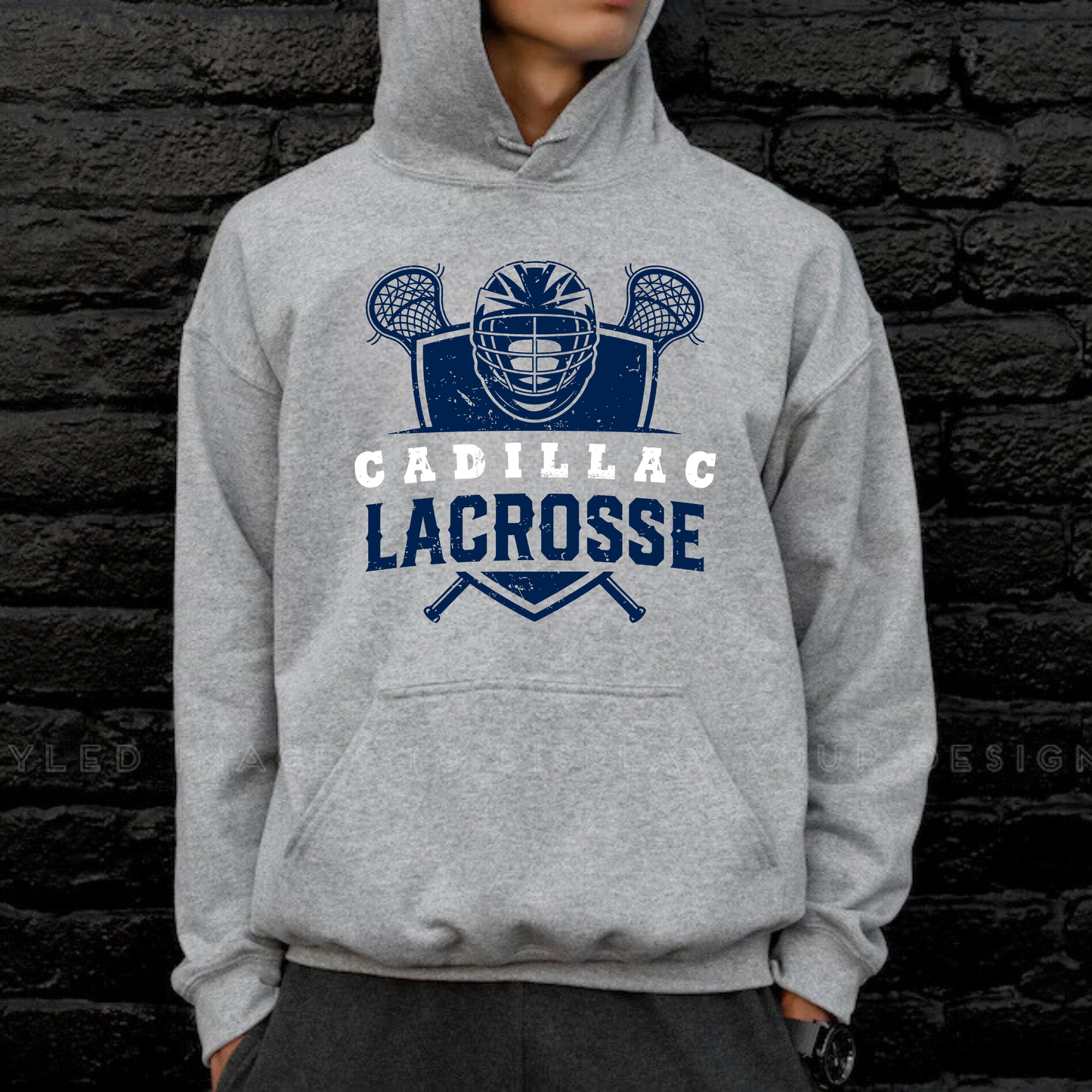 Cadillac Lacrosse ADULT Hoodie