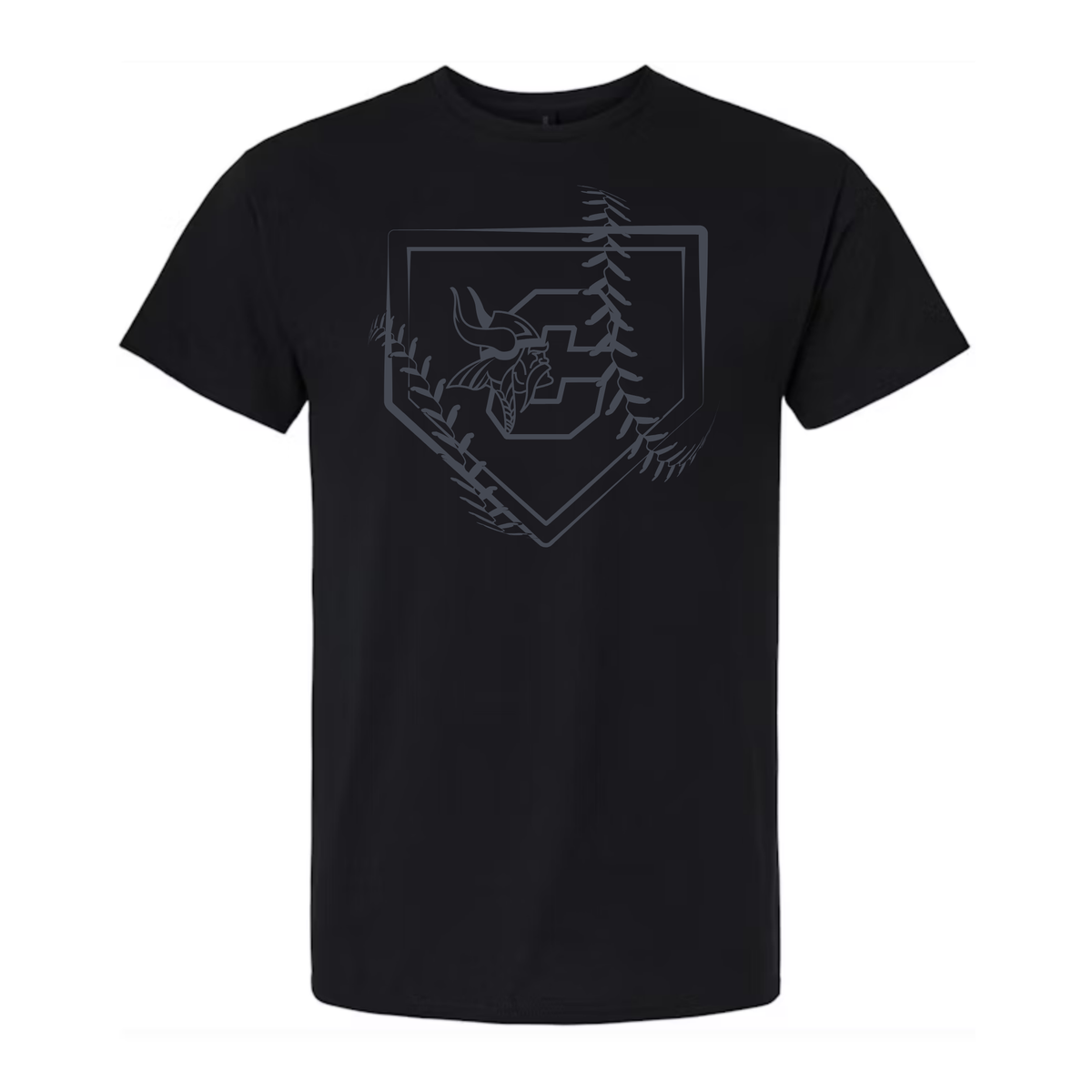 BLACKOUT Cadillac Vikings Baseball UNISEX T-Shirt