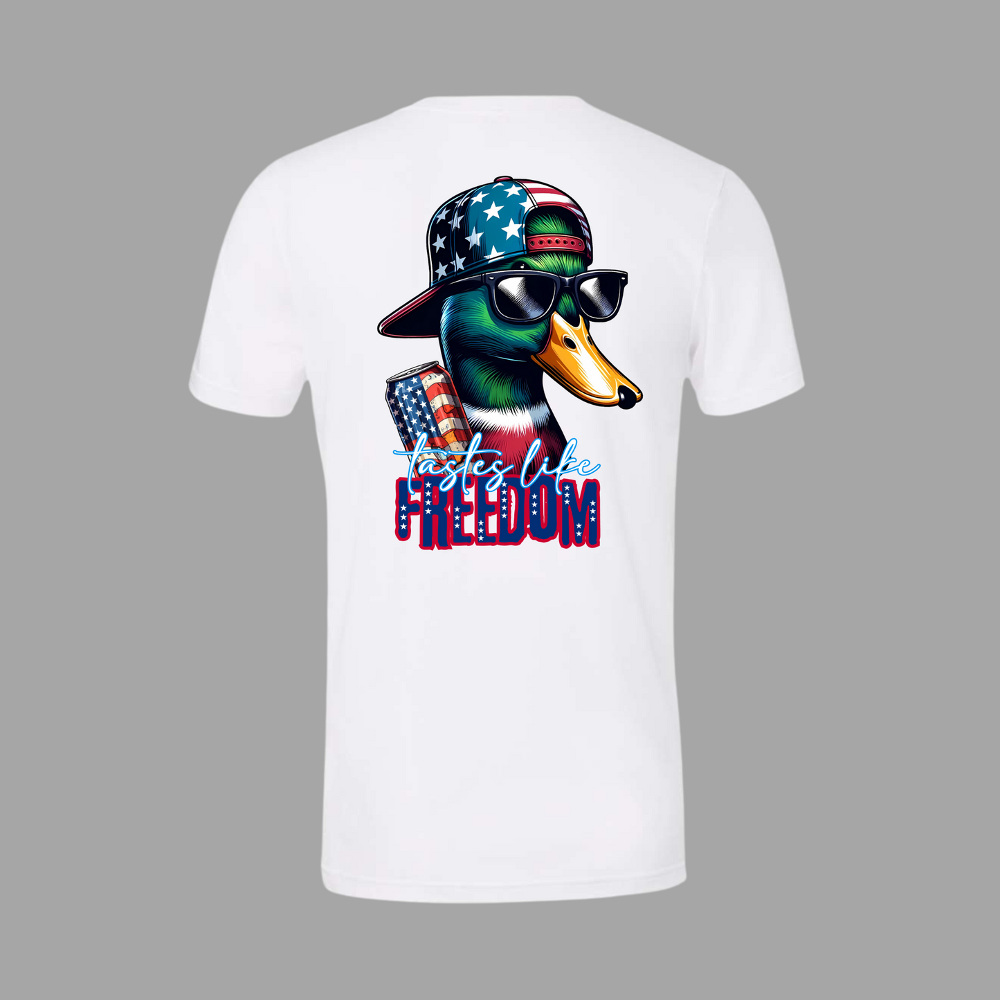 Tastes Like Freedom Mallard Adult Short Sleeve Tee