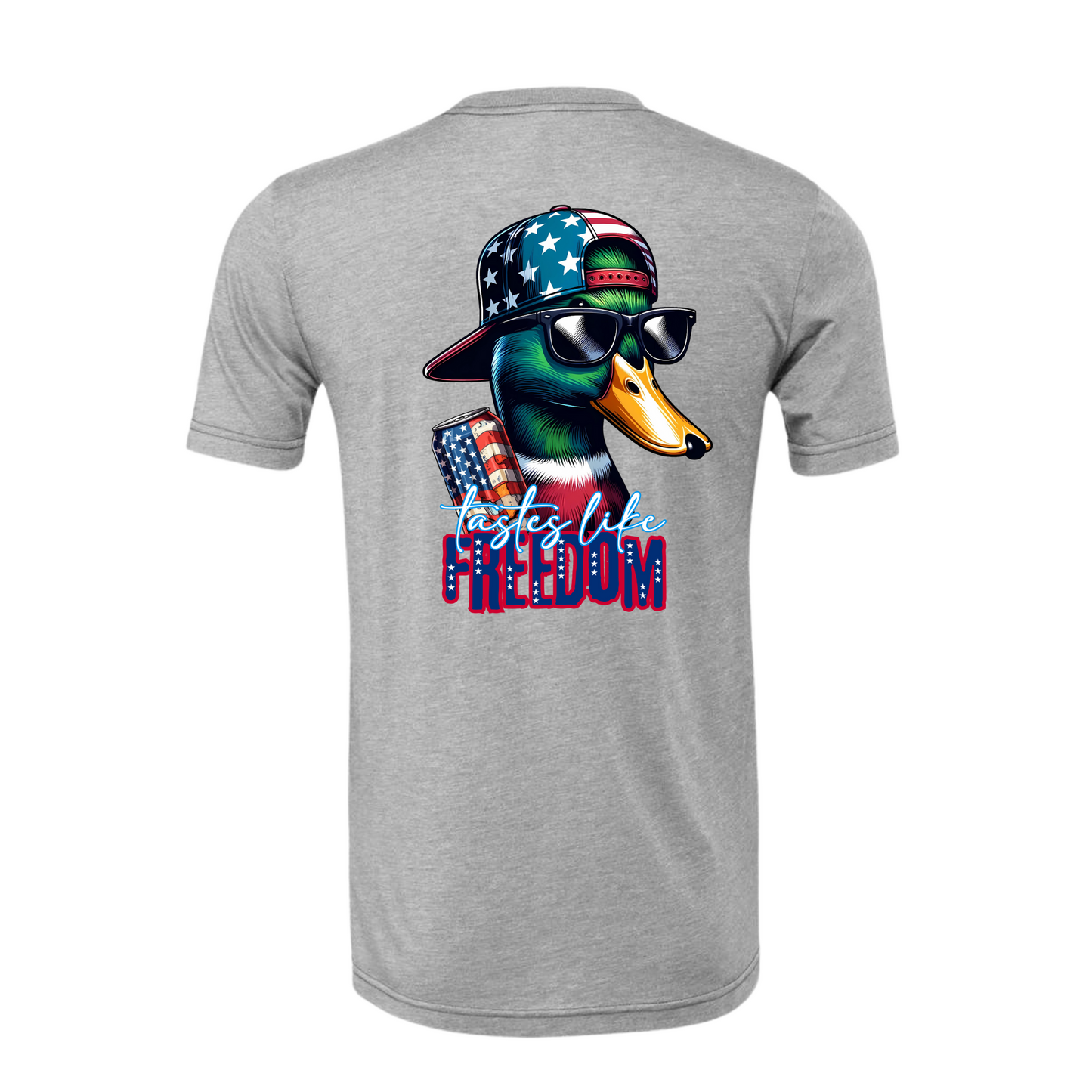 Tastes Like Freedom Mallard Adult Short Sleeve Tee