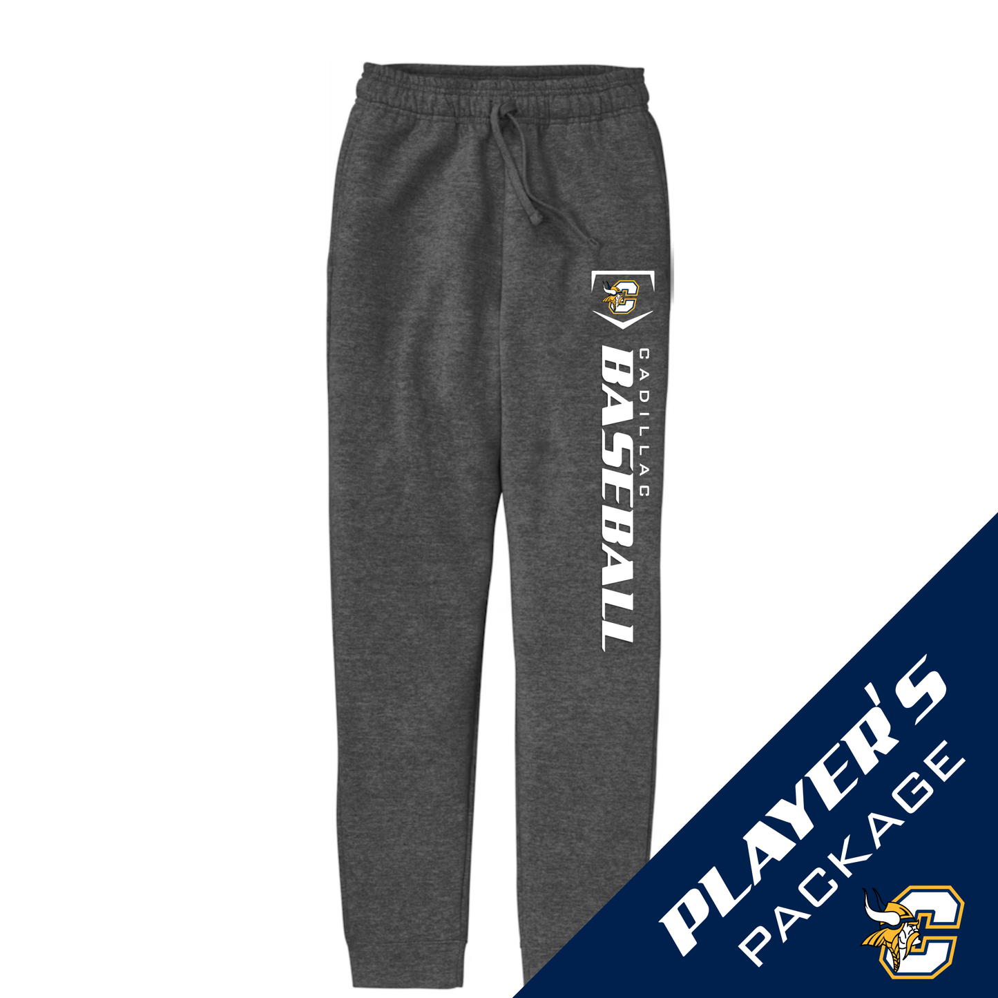 Cadillac Vikings BASEBALL Jogger Sweatpants - PLAYER PACKAGE PRICING