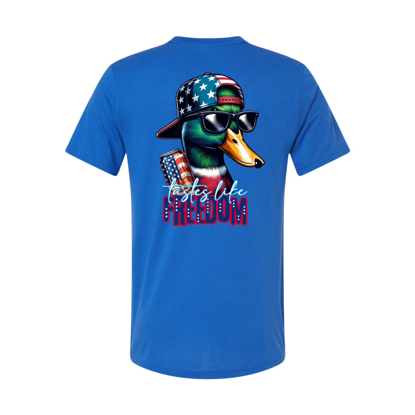 Tastes Like Freedom Mallard Adult Short Sleeve Tee