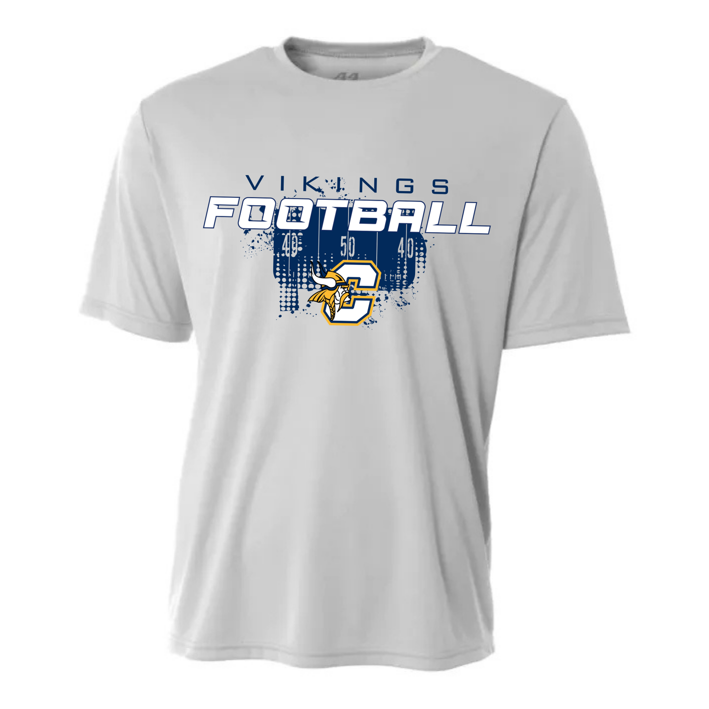 Cadillac Vikings Football UNISEX Dri-Fit T-Shirt - SPORT GREY