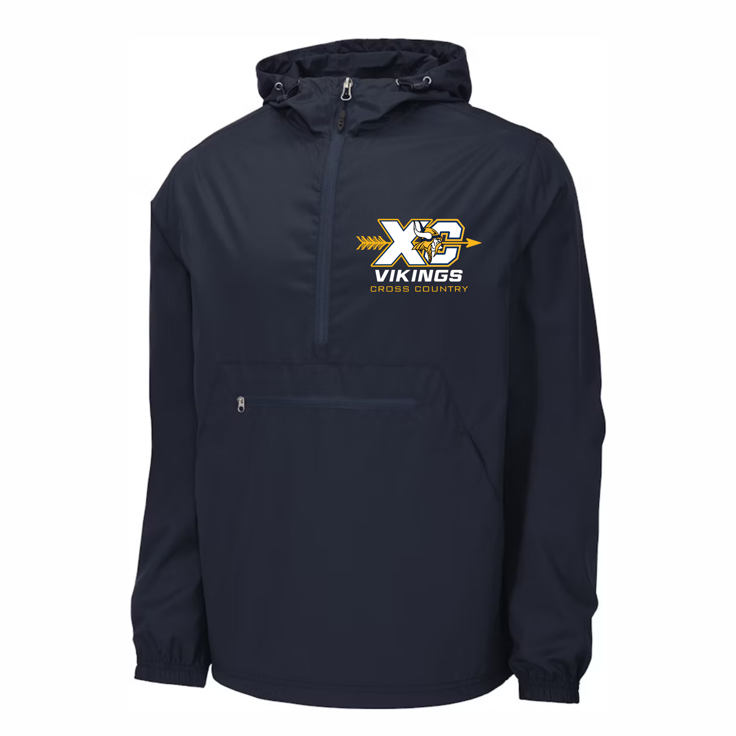 Cadillac Vikings Cross Country Light-weight Windbreaker Rain Jacket