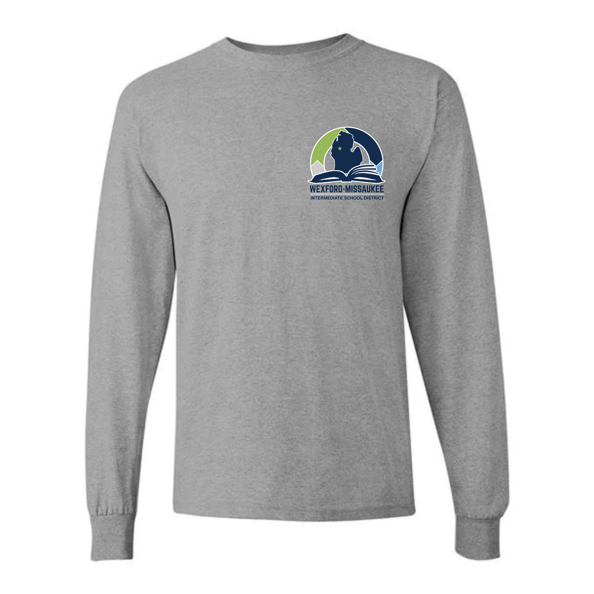 Wexford Missaukee ISD UNISEX Long-Sleeve T-Shirt - HEATHER GREY