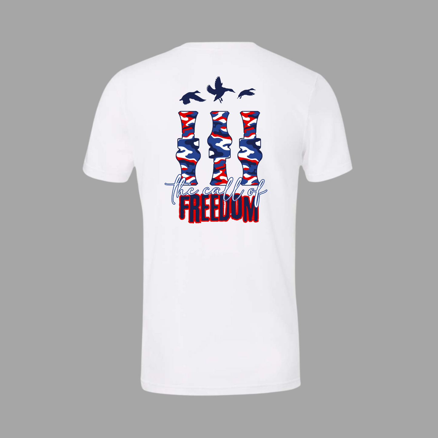 The Call of Freedom Adult Short Sleeve Tee