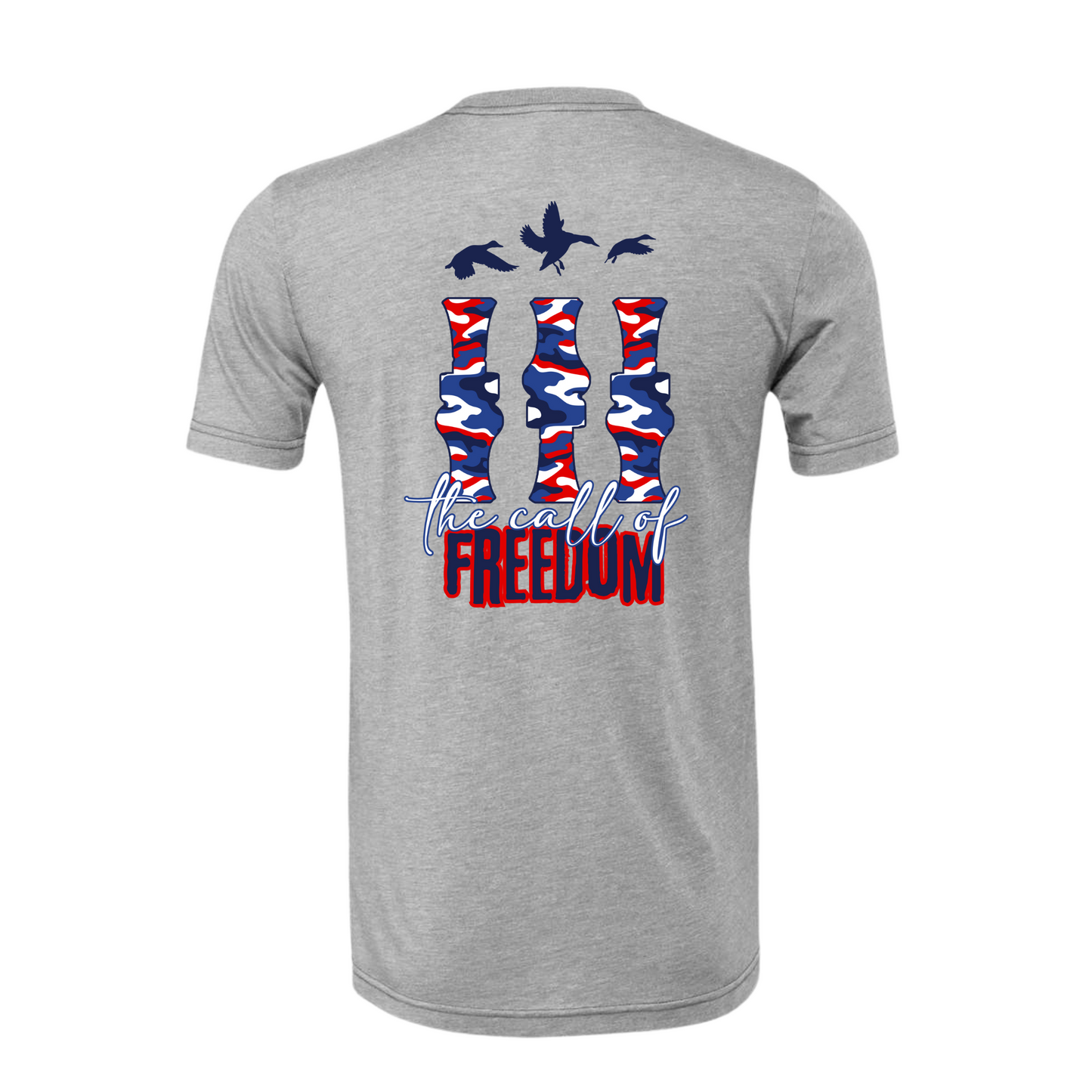 The Call of Freedom Adult Short Sleeve Tee