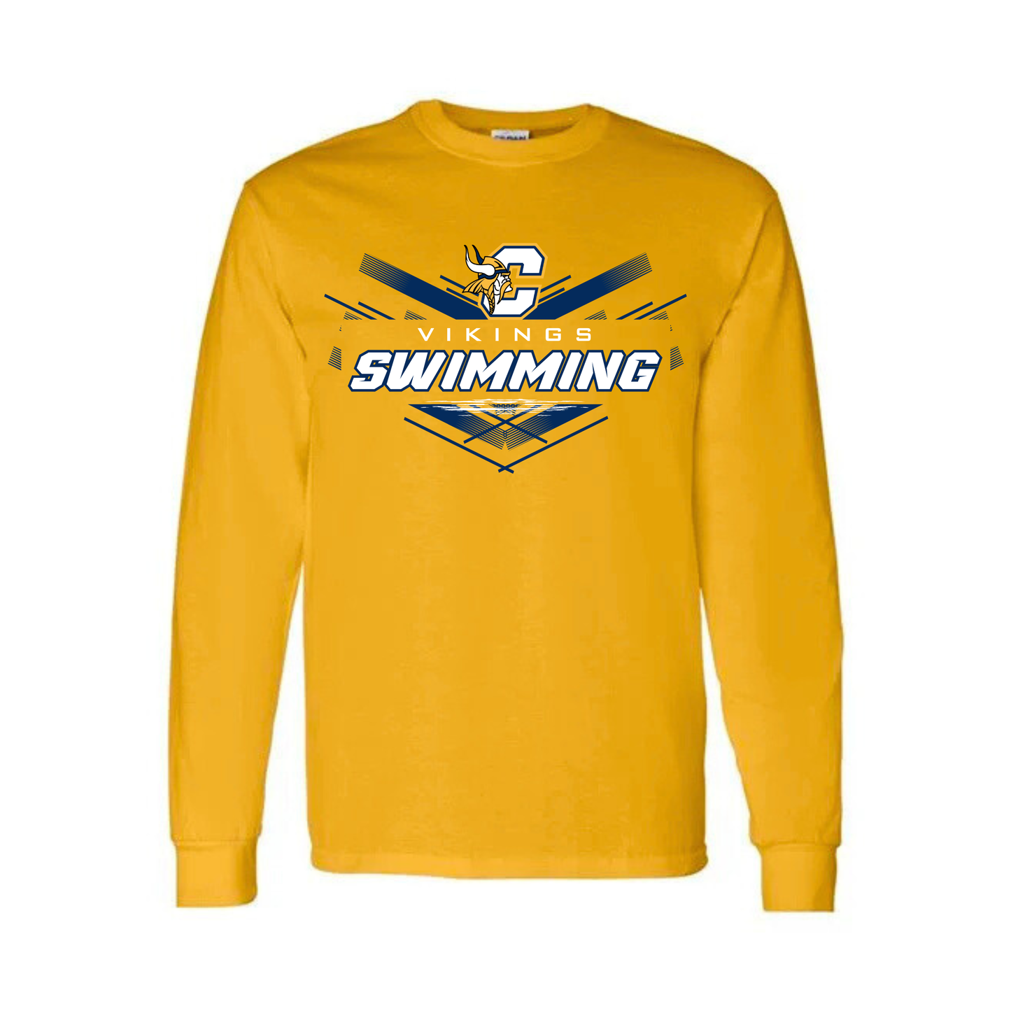 Cadillac Vikings Swim UNISEX Long-Sleeve T-Shirt