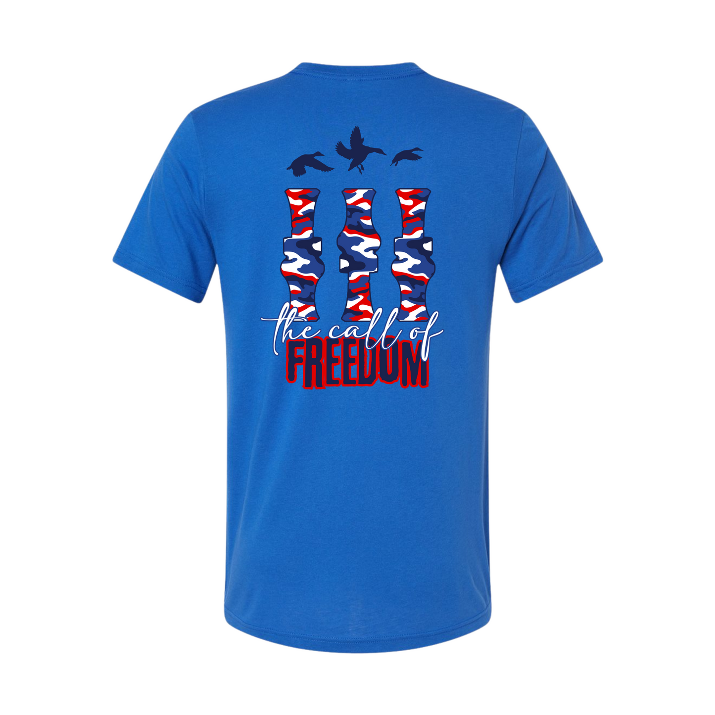 The Call of Freedom Adult Short Sleeve Tee