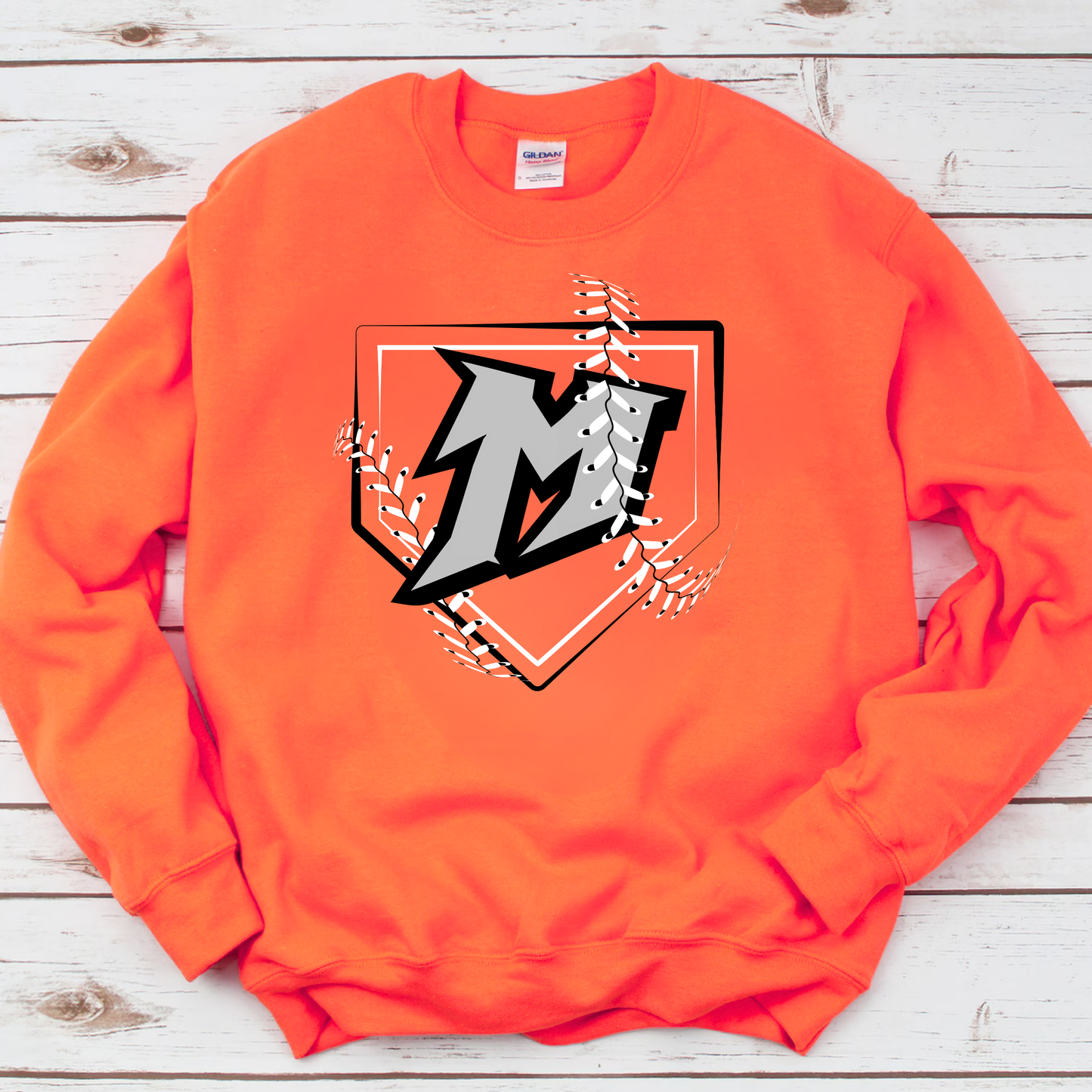 Manton Rangers Baseball/Softball ADULT Unisex Crewneck Sweatshirt