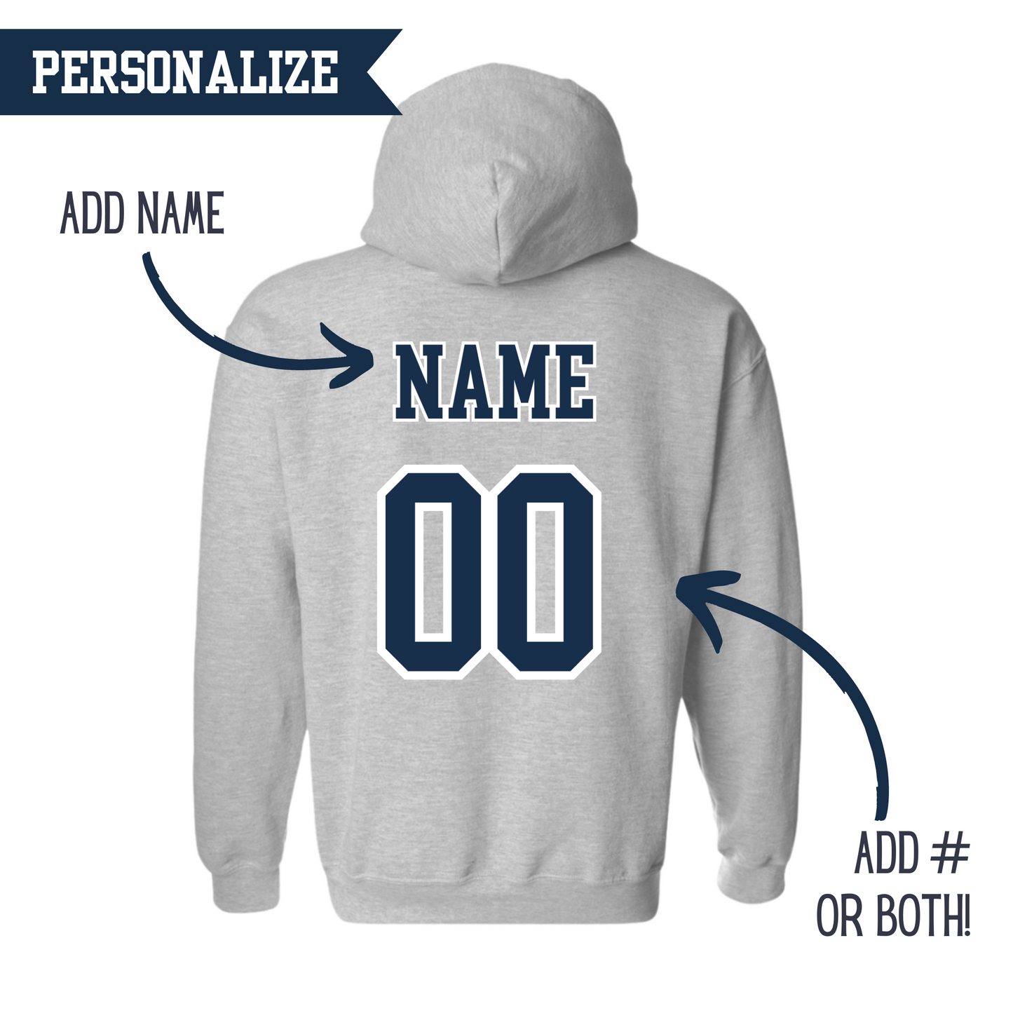 2024 CAHA Fall Freeze Hockey Tournament Sweatshirt (Heather Grey)