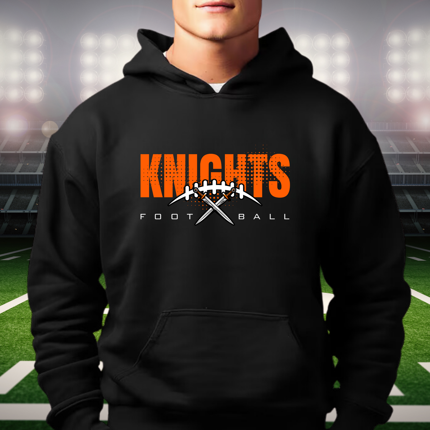 Knights Junior Football ADULT Unisex Hoodie