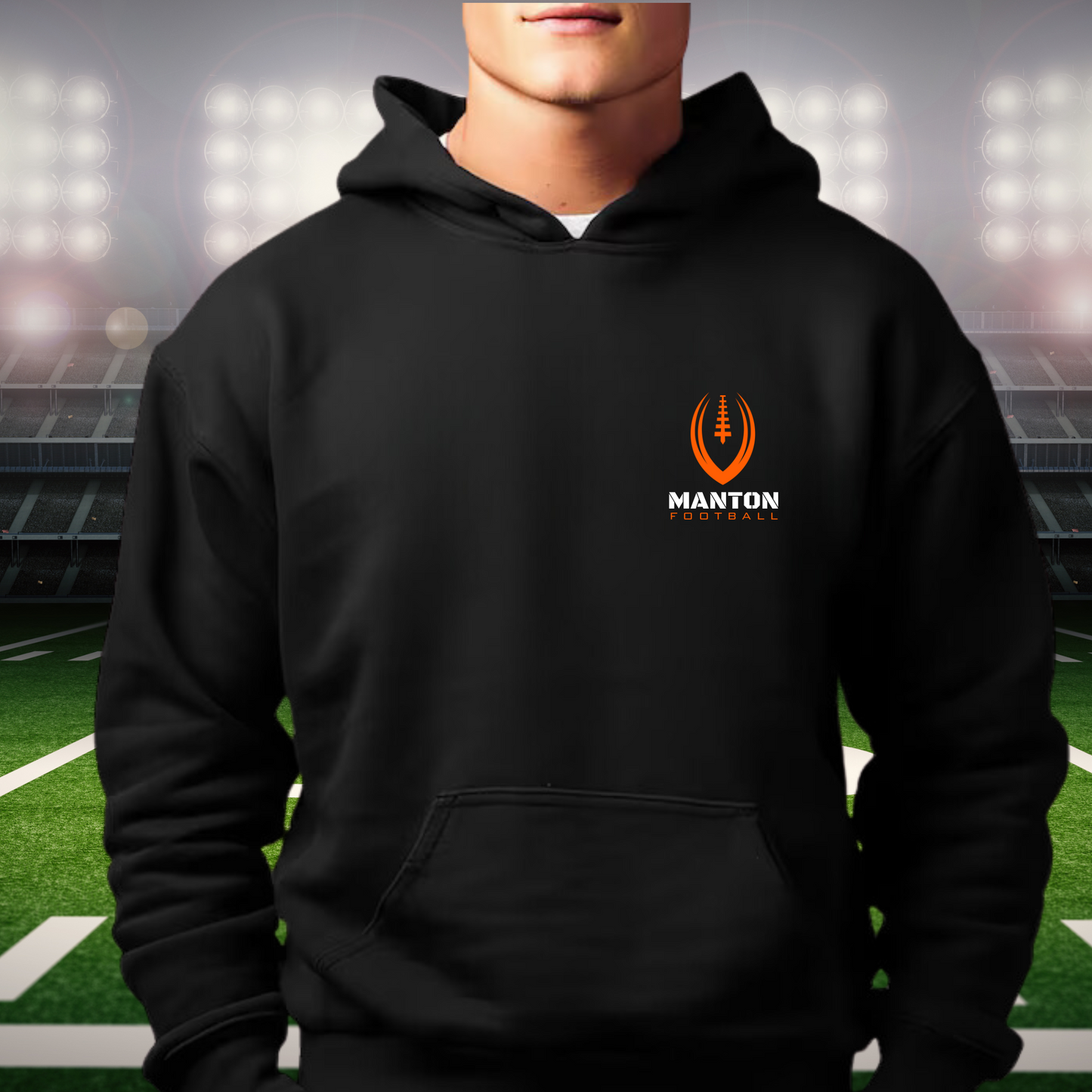 Manton Rangers Football ADULT Hoodie