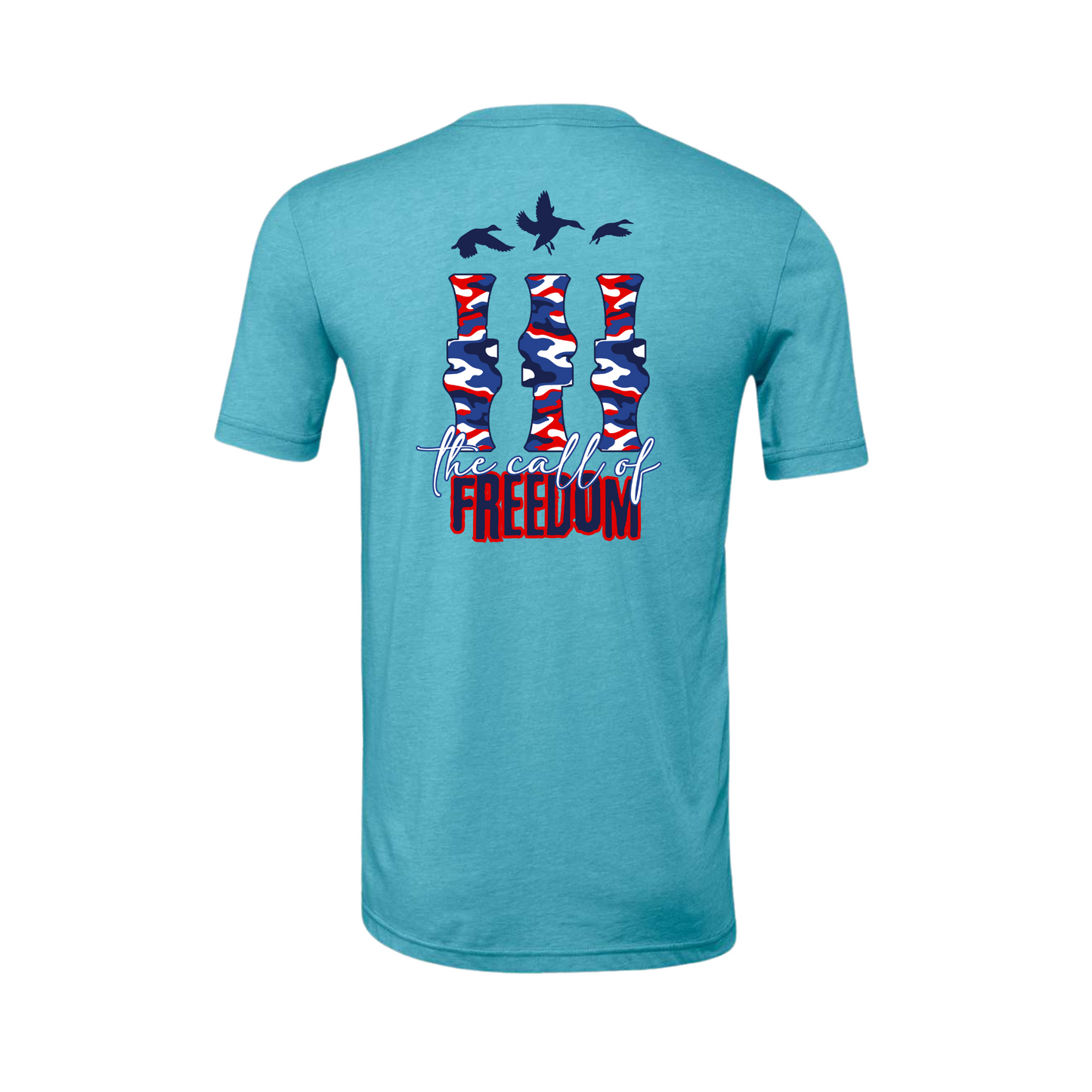 The Call of Freedom Adult Short Sleeve Tee