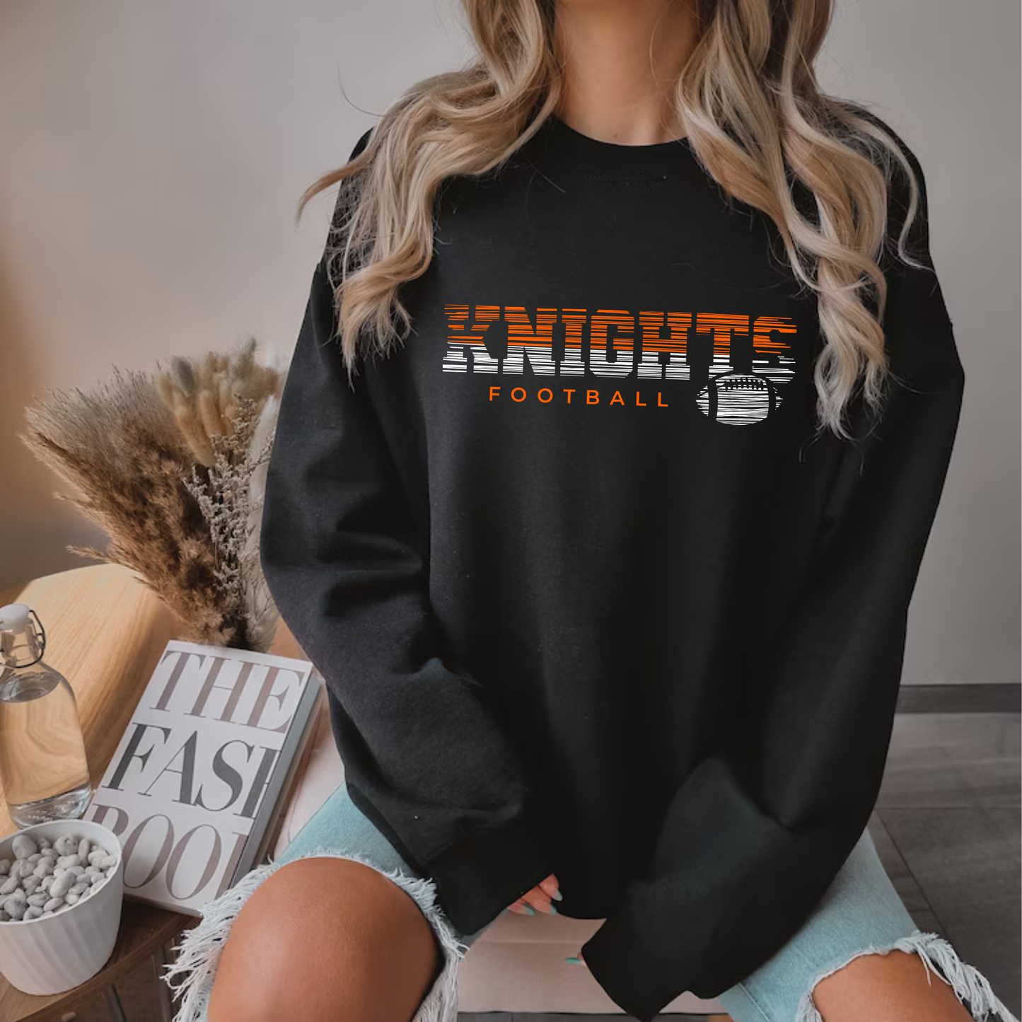 Knights Junior Football ADULT Unisex Crewneck Sweatshirt