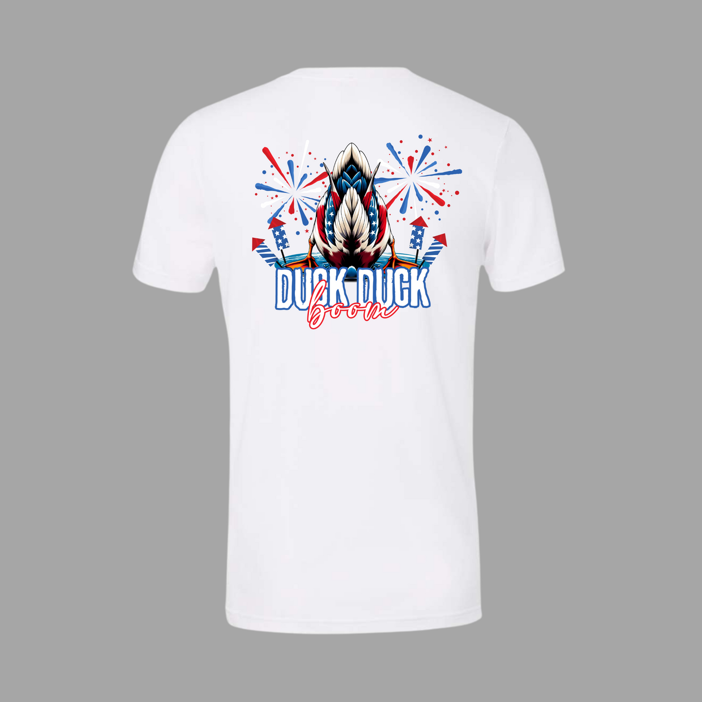 Duck Duck Boom Adult Short Sleeve Tee