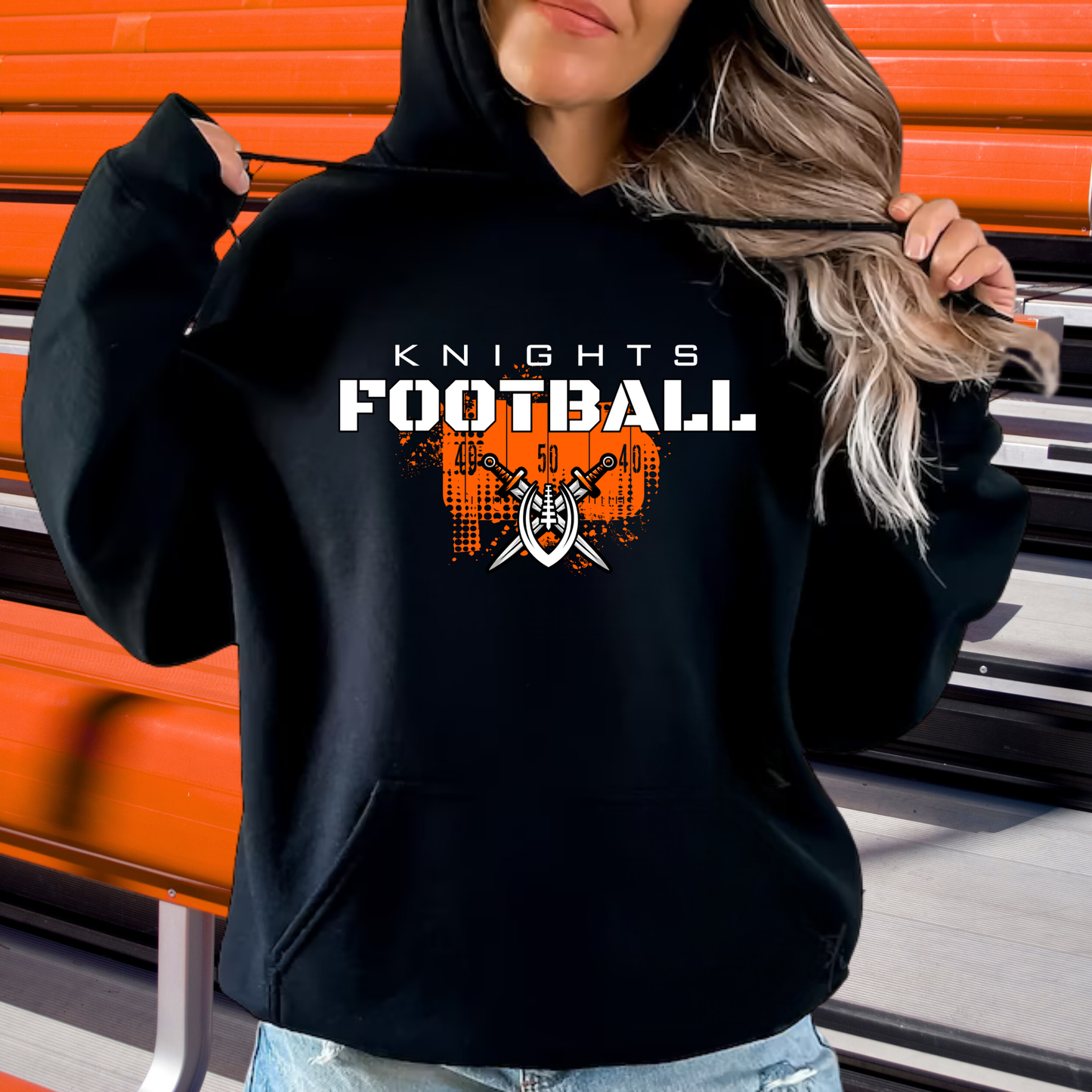 Knights Junior Football ADULT Unisex Hoodie