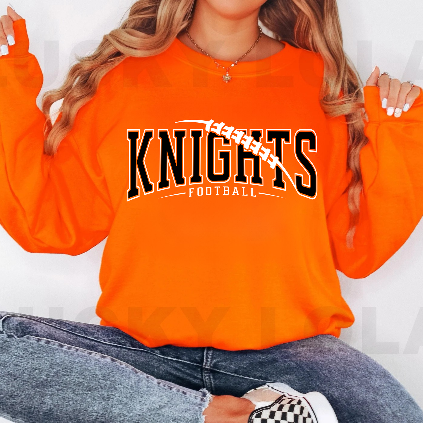 Knights Junior Football ADULT Unisex Crewneck Sweatshirt