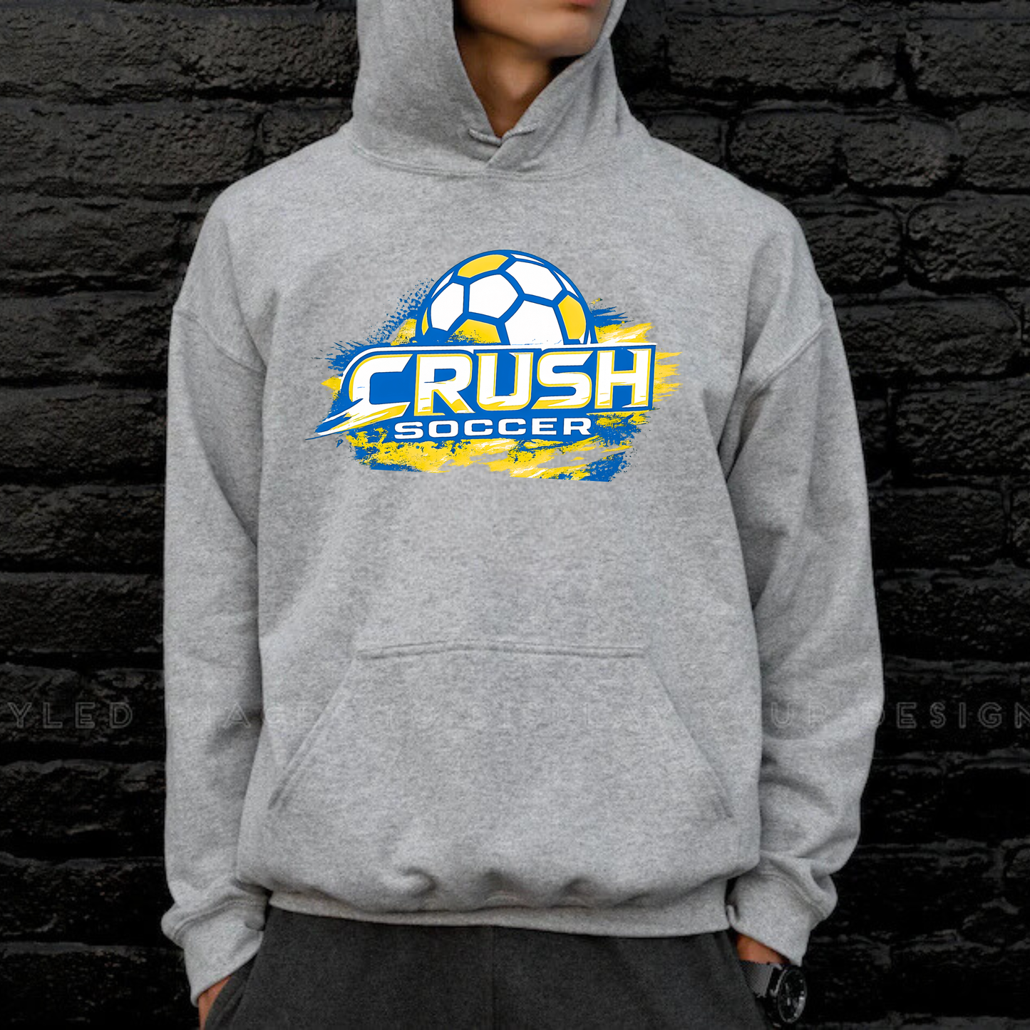 CRUSH Soccer UNISEX Hoodie
